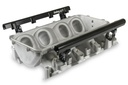 Holley 300-670: 300-670 Lo-Ram Intake Manifold Base and Single Injector Fuel Rail Kit GM LS3/L92 - Satin Finish
