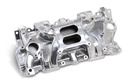 Weiand 8120P: Street Warrior Aluminum Intake Manifold Small Block Chevy 262-400