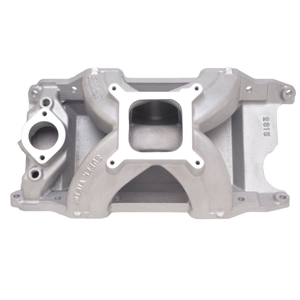 Edelbrock 2815: Super Victor Intake Manifold Small Block Chrysler/Mopar with rectangular port heads