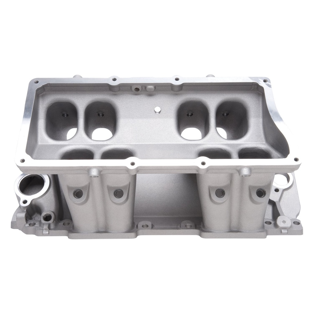 Edelbrock 70855: Victor Tunnel Ram Intake Manifold Base Big Block Chevy EFI