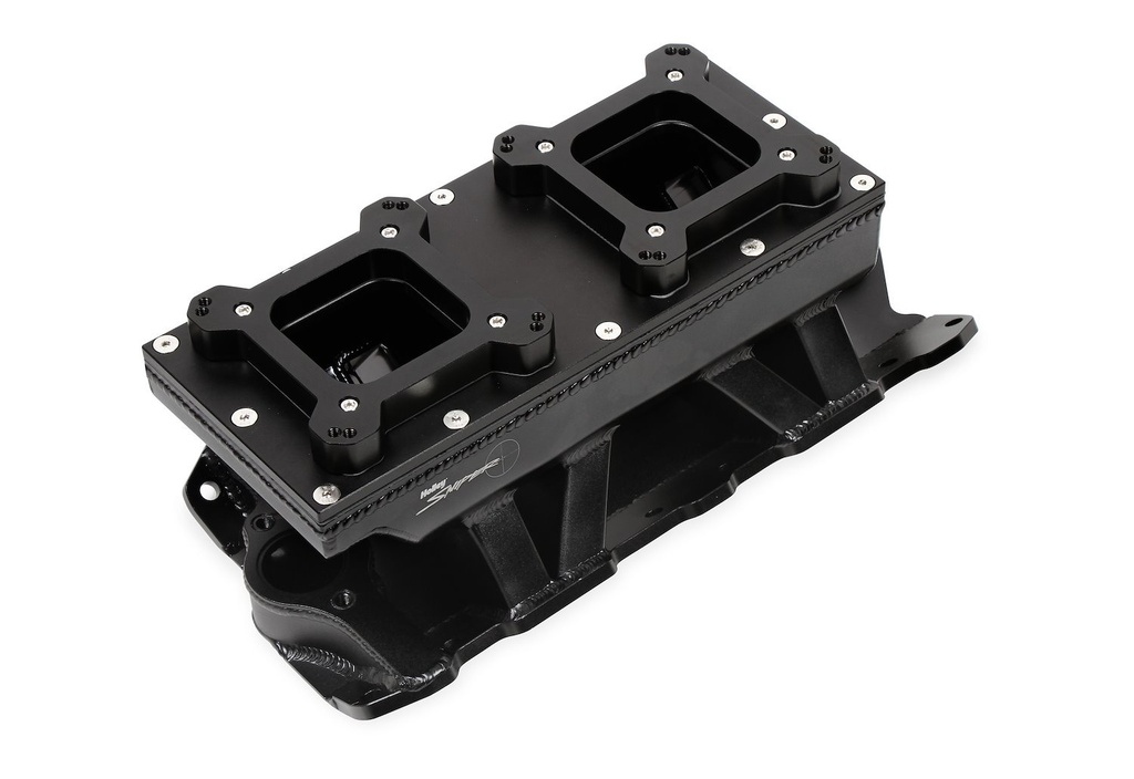 Holley 825124: 825124 Sniper Carbureted Fabricated Intake Manifold