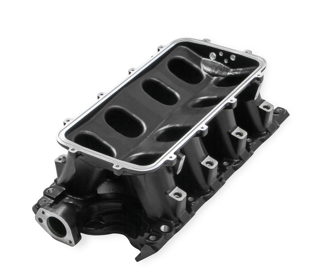Holley 300-244BK: 300-244BK EFI Hi-Ram Intake Manifold Base