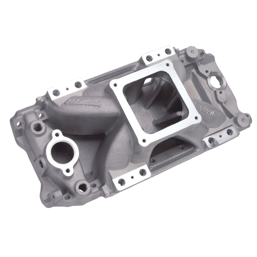 Edelbrock 29275: Super Victor BBC Intake Manifold Big-Block Chevy 9.8 Standard Deck EFI