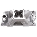 Edelbrock 2971: Super Victor 4500 Intake Manifold Small Block Chevy w/Raised Intake Port Location 23° Cylinder Heads