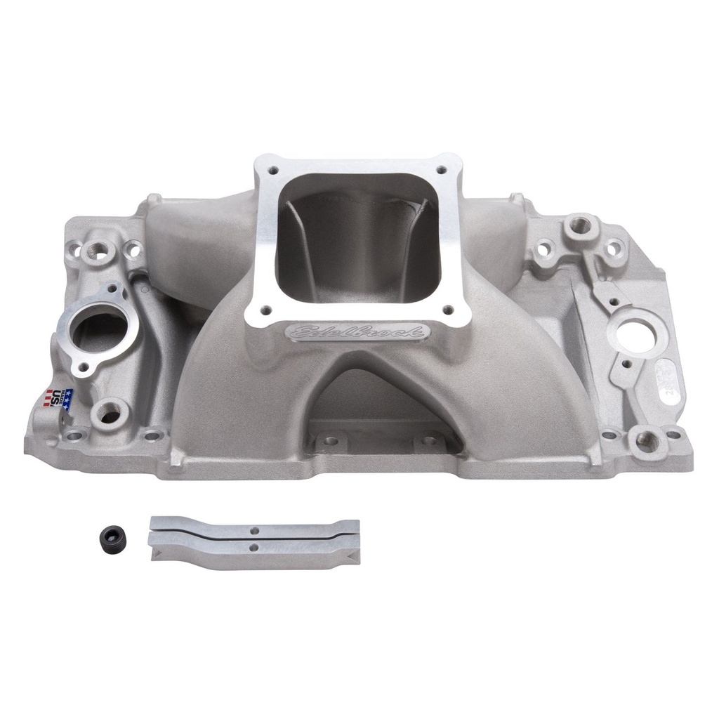 Edelbrock 28978: Super Victor II Intake Manifold Big-Block Chevy 10.2 Tall Deck Carb Brodix SR20 Cylinder Heads