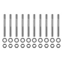 Holley 300-224: 300-224 Gen V LT1 Hi-Ram Intake Manifold Mounting Stud Kit Kit Includes - 10 Studs, 10 Washers, 10 Nuts