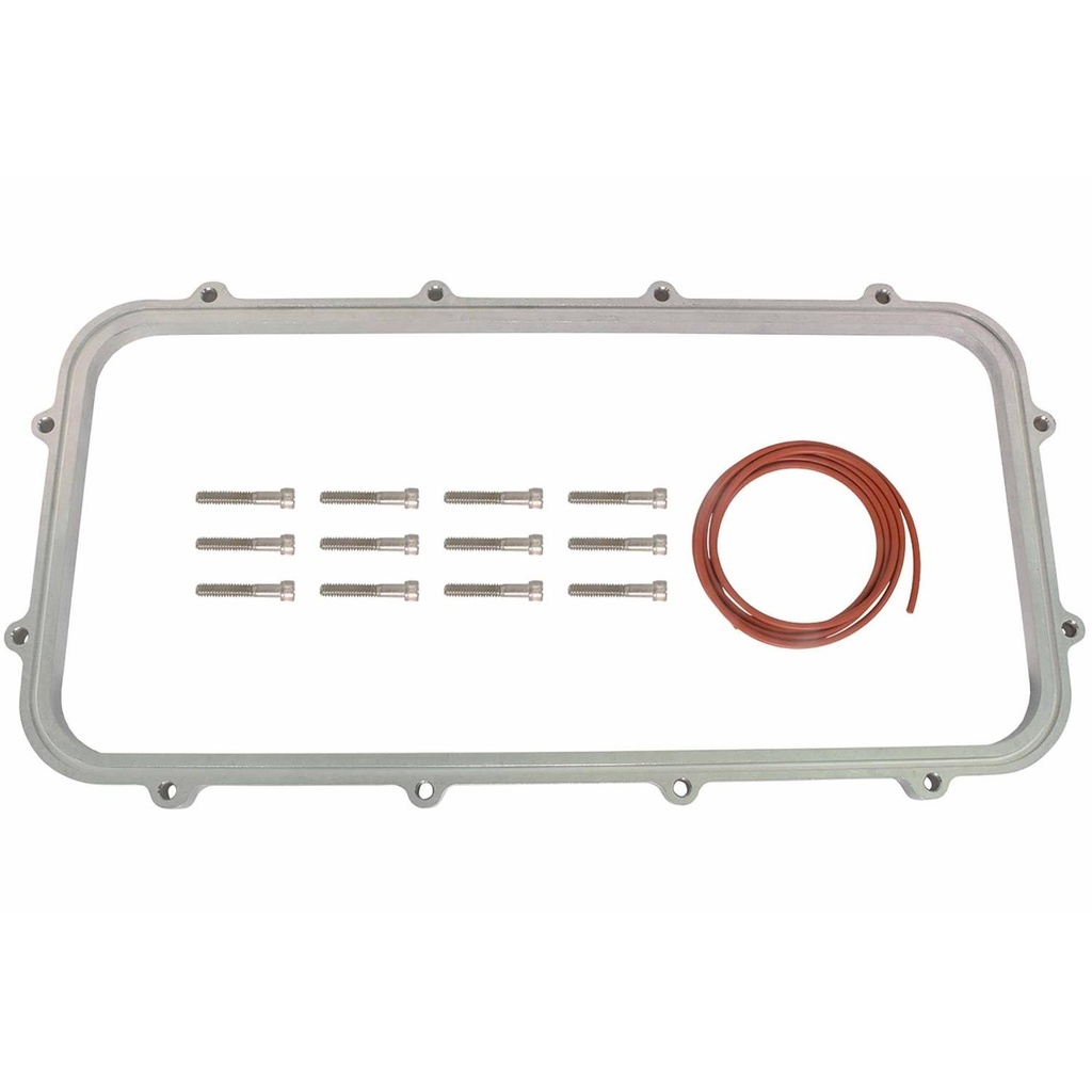 ICT Billet 551126-5: Holley Hi-Ram Intake Manifold Lid Spacer Kit [GM LS]