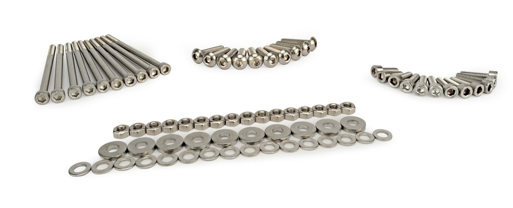 FAST 54018C-KIT: HARWARE KIT STAINLESS LSX 92MM COMPLETE