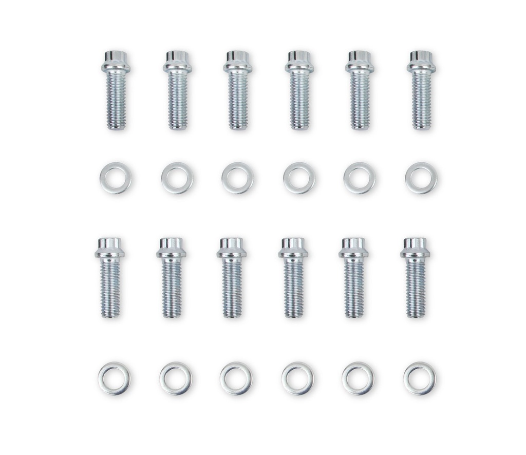 Mr Gasket 6091: 12-Point Head, Grade-8, Zinc Plated