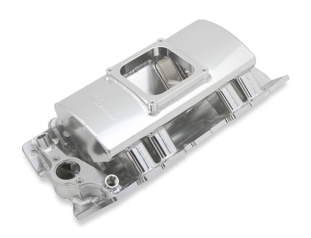 Holley 835161: 835161 Sniper Carbureted Fabricated Intake Manifold