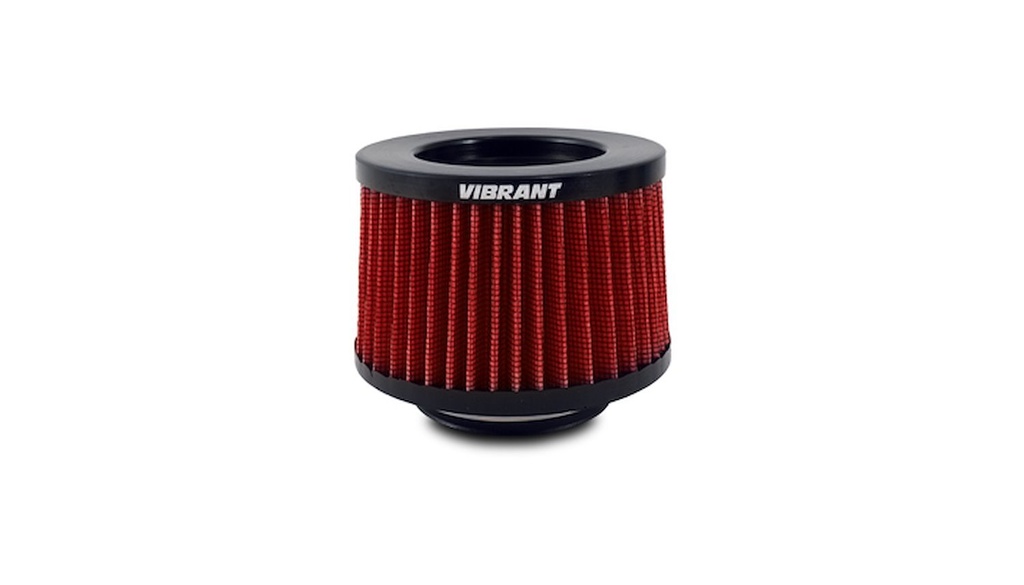Vibrant Performance 10930: CLASSIC Performance Air Filter 3" Inlet Diameter