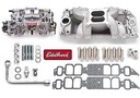 Edelbrock 2075: Single-Quad RPM Air-Gap Manifold and Carburetor Kit for Small Block Chrysler 340/360