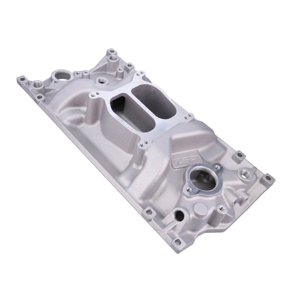Top Street Performance 82007: 82007 Aluminum Dual Plane Intake Manifold for Small Block Chevy Vortec [Satin]