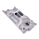 Top Street Performance 82007: 82007 Aluminum Dual Plane Intake Manifold for Small Block Chevy Vortec [Satin]