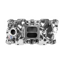 Edelbrock 7101-CP: 7101-CP Performer RPM Intake Manifold for Small Block Chevy [Chrome Plasma]