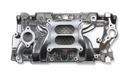 Weiand 8170P: Speed Warrior Intake Manifold 1987-95 Chevy 262-400 with Cast Iron Heads