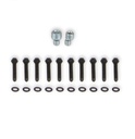 Holley 508-42: 508-42 Hardware Kit For 300-294Bk And 300-295Bk Split Intake-Black
