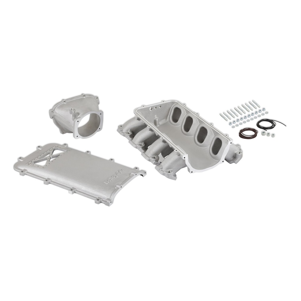 Holley 300-717: 300-717 Ultra Lo-Ram Intake Manifold w/Burst Panel for Direct Injected GM Gen V LT Engines (Satin)