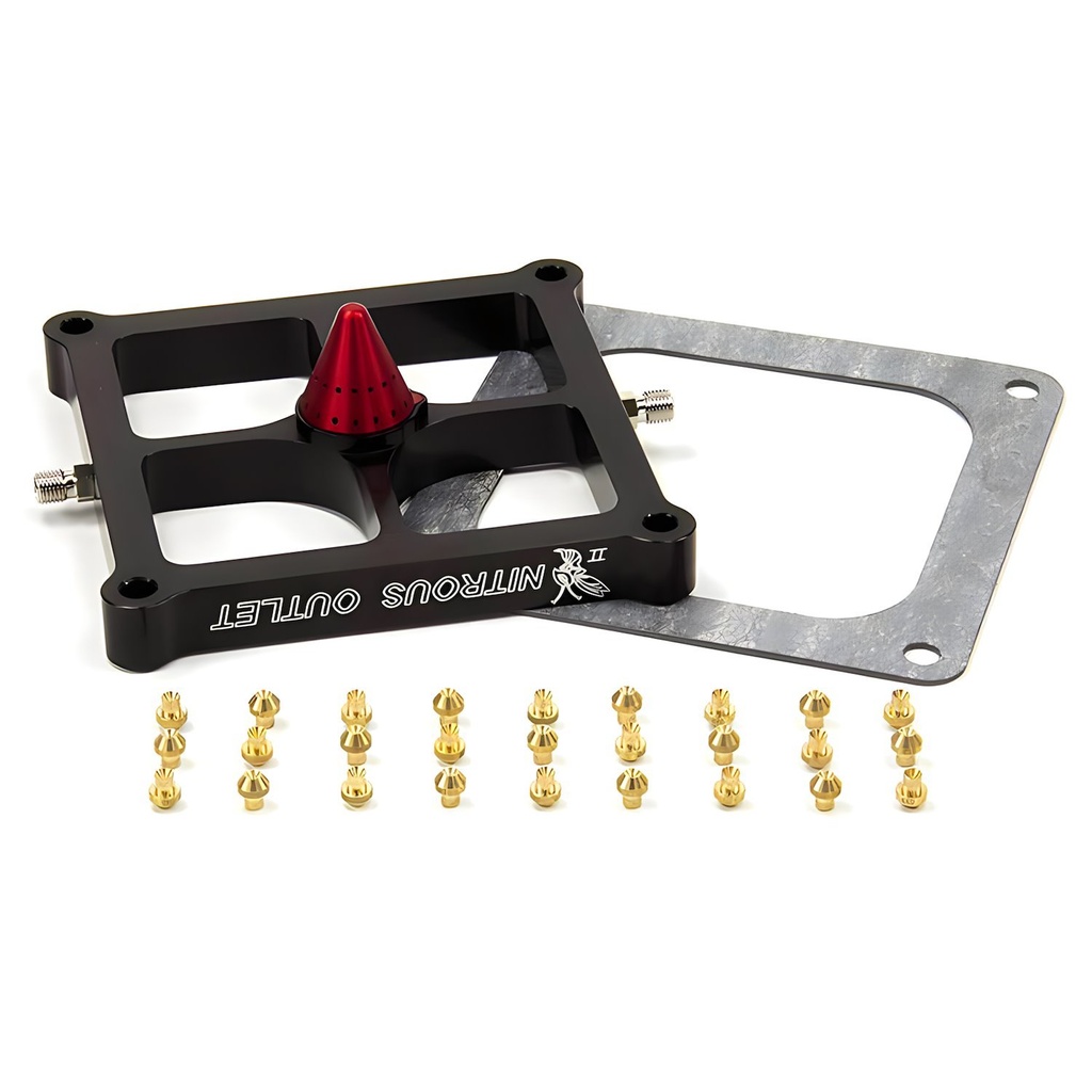 Nitrous Outlet 00-45001: 00-45001 4500 Stinger 2 Plate Conversion Gas/E85, 5-55 psi, 50-600 HP