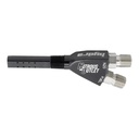 Nitrous Outlet 00-40015: 00-40015 Hydra 1/8 in. NPT Wet Nitrous Nozzle, 90-Degree Multi-Discharge/Aluminum