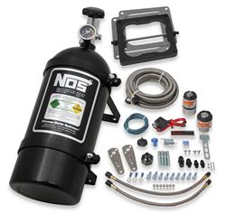 NOS 02101BNOS: Big Shot Wet Nitrous System 4150 Square Bore 4-bbl Carburetor 10-lb. Black Bottle