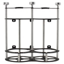 Nitrous Outlet 00-32031-V: 00-32031-V Race-Light Dual 10lb Bottle Bracket, Vertical