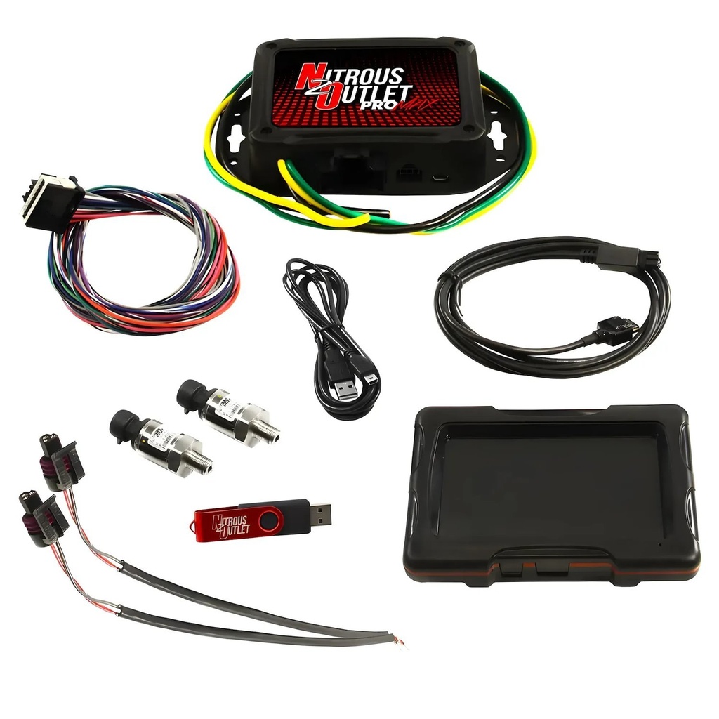 Nitrous Outlet 00-61002-P2: 00-61002-P2 ProMax Progressive Controller Package 2, Includes Controller, Screen, and Sensors