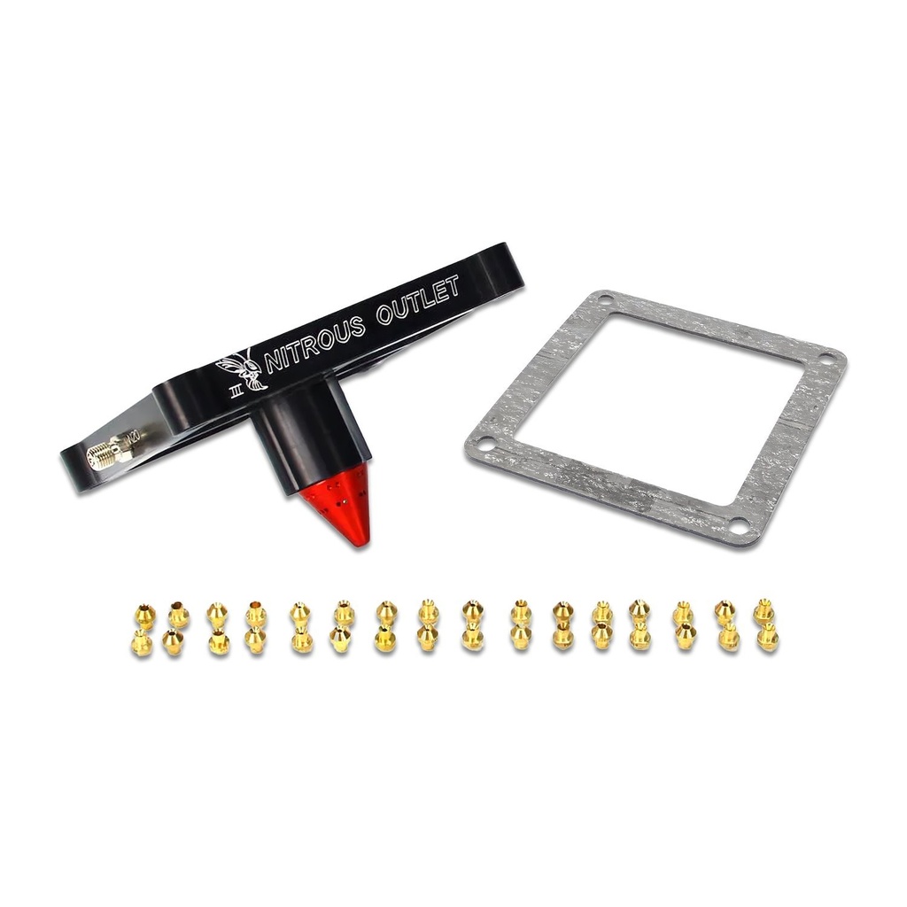 Nitrous Outlet 00-45601: 00-45601 4500 Stinger 3 Plate Conversion Gas/E85, 5-55 psi, 50-600 HP