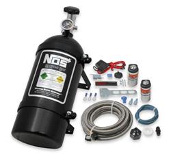 NOS 05000BNOS: Powershot Nitrous System Kit Universal w/o Injector Plate [10 lb. Black Bottle]