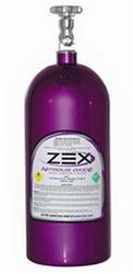 ZEX Nitrous 82243: Race Nitrous Bottle 15 lbs. Purple