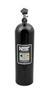 NOS 14750BNOS: Nitrous Bottle 15 lbs. Black Finish