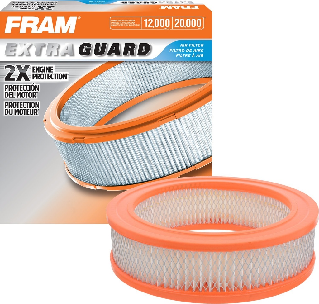 Fram CA160: CA160 Extra Guard Round Air Filter Fits Select 1946-2003 American Motors, Chrysler, Dodge, Fargo, Jeep, Plymouth