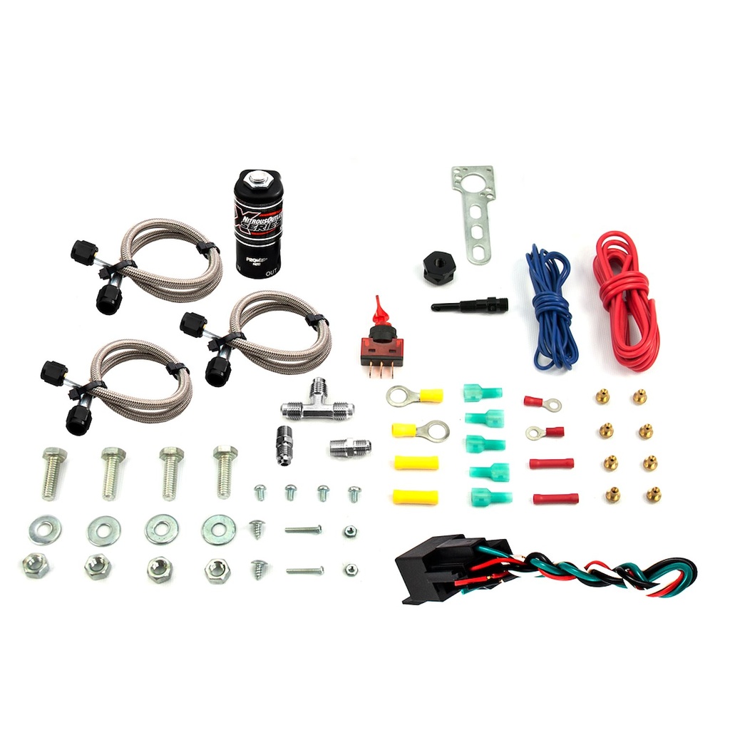 Nitrous Outlet 22-85001: 22-85001 X-Series Single to Dual-Stage Dry Conversion Kit, 35-50-75-100-150-200 HP