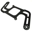 Nitrous Outlet 00-54507: 00-54507 4150 Flange Boomerang 2 solenoid bracket, Front/Rear Offset Solenoid Locations