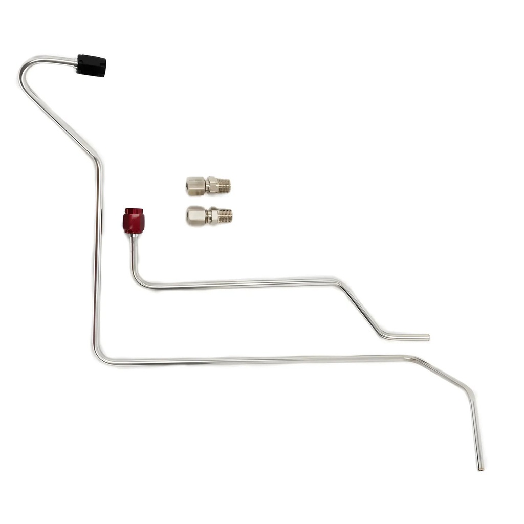 Nitrous Outlet 0010129TSTHL: 00-10129-TST-HL GM 102 mm Texas Speed Titan LR-T/SR-1/SR-3/SR-7 Intake Plate System, Hard-Lines