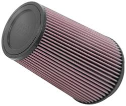 K&N RU-2815: RU-2815 Tapered Air Filter Flange Dia.- F: 5 in, 127 mm