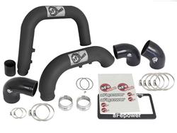 AFE Power 46-20264-B: 46-20264-B BladeRunner 2-1/2 in. & 3 in. Aluminum Hot and Cold Charge Pipe Kit for 16-22 GM Colorado/Canyon 2.8L [Black]