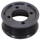 Edelbrock 15813: 15813 Competition Supercharger Pulley #15813 3.50 in. 8-Rib, Black Anodized