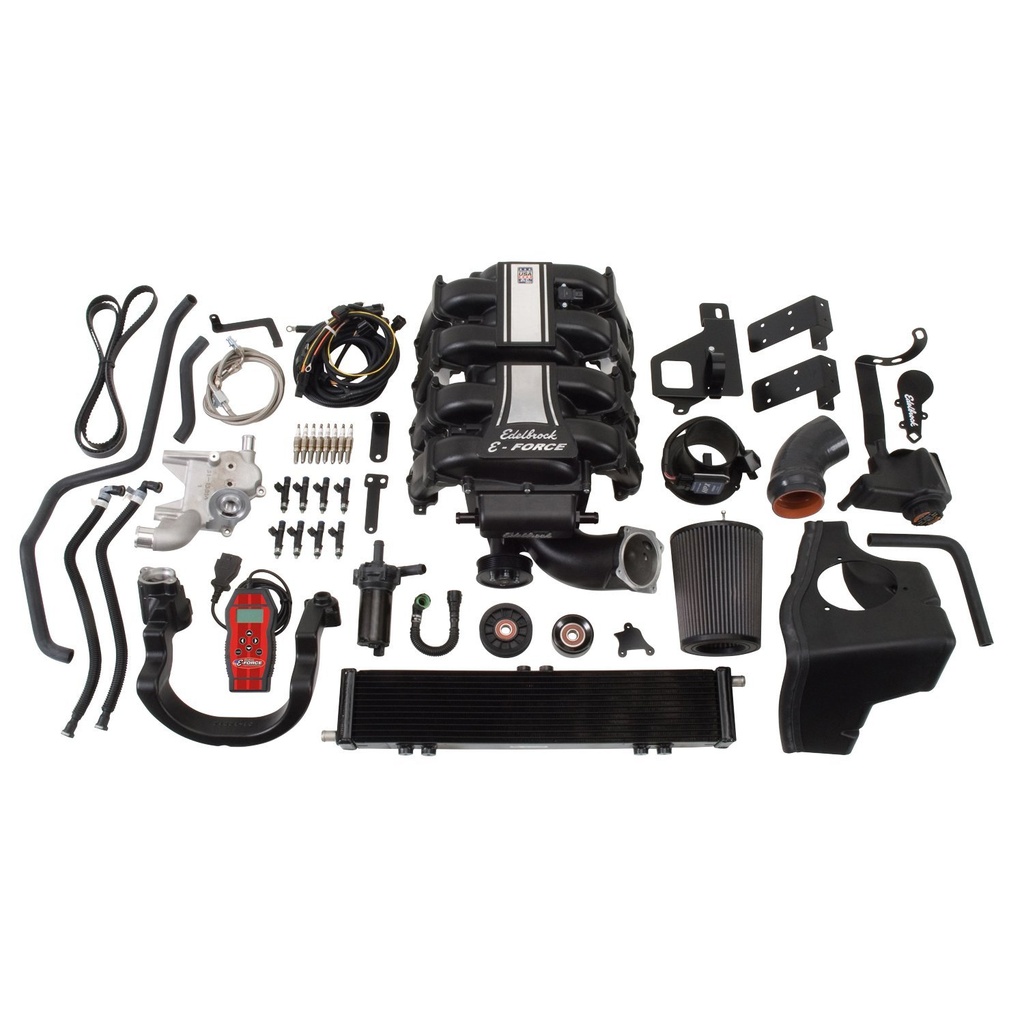 Edelbrock 1581: E-Force Supercharger Kit for 2004-2008 Ford F-150 2WD 5.4L 3V