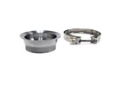 Brian Tooley Racing BTR BTR41455: BTR41455 Mild-Steel Downpipe Flange Kit 3 in. w/Clamp