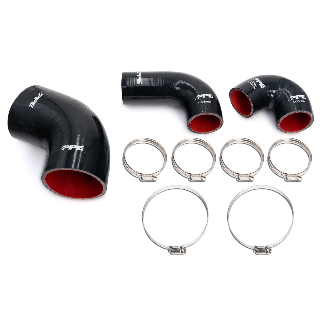 PPE Power 115930100: 115930100 Performance Silicone Intake and Intercooler Hose Kit GM 3.0L Duramax