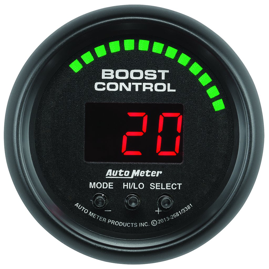 AutoMeter 2-1/16" BOOST CONTROLLER, 30 IN HG/30 PSI, Z-SERIES