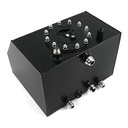 RCI 2040KD: 2040KD Aluminum Air/Ice Fuel Cooler Tank, 4-Gallon, Black Powder Coated