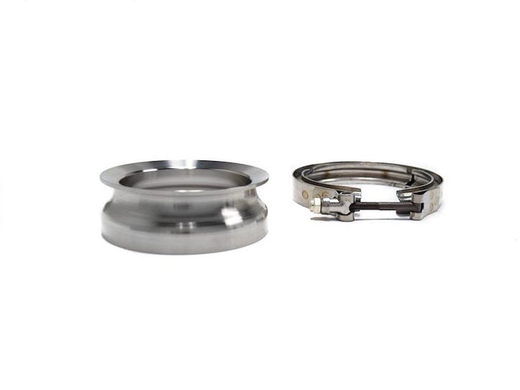 Brian Tooley Racing BTR BTR47961: BTR47961 Stainless-Steel Downpipe Flange Kit 4 in. w/Clamp