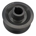 Vortech 2A038-280: 8-Rib 2.80 Supercharger Drive Pulley Improved Traction Profile