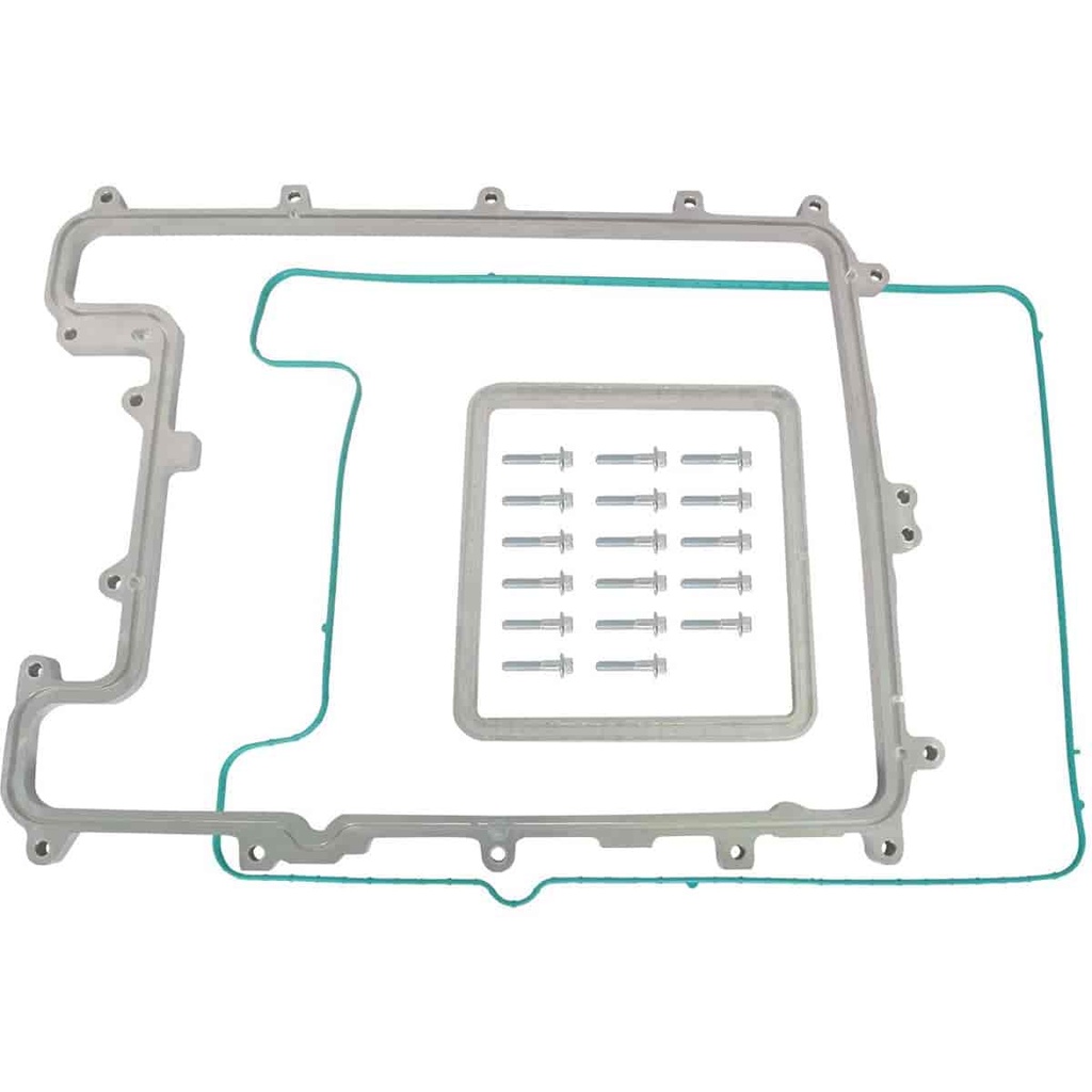 ICT Billet 551119-5: Supercharger Lid Spacer Kit [GM LSA 6.2L]
