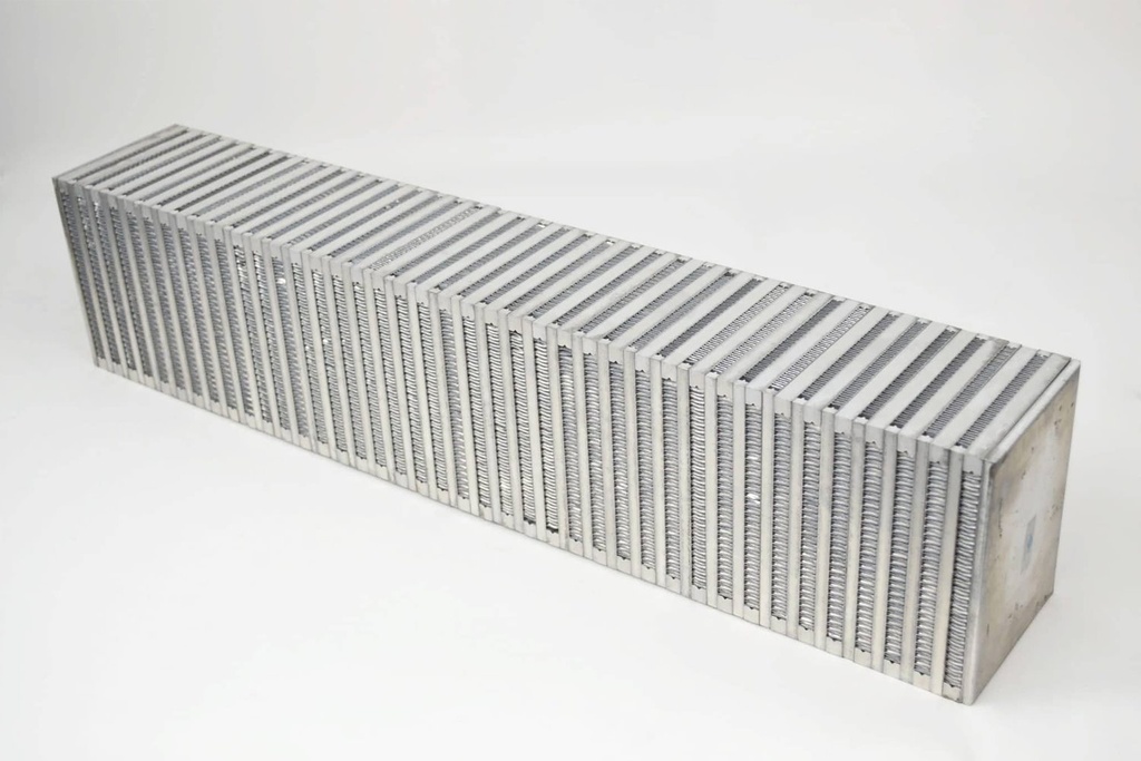 CSF Radiators 8068: High-Performance Bar & Plate Intercooler Core, 27" x 6" x 3", Vertical Flow, Universal Core