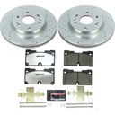Power Stop K8172-36: Z36 Truck and Tow Front Brake Pads & Rotor Kit Fits Select GM Escalade, Silverado, Sierra 1500 Trucks, Tahoe, Yukon