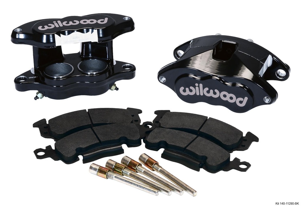 Wilwood 140-11290-BK: D52 Dual Piston Caliper Kit GM Car Applications
