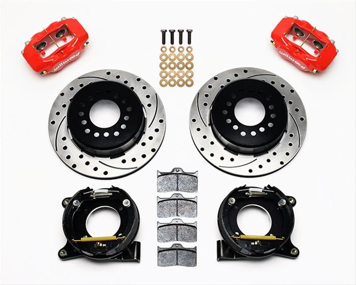Wilwood 140-10094-DR: 140-10094-DR Forged Dynalite Rear Parking Brake Kit Large Chevy C10